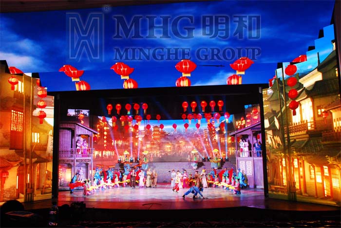 室内大型剧场LED屏工程