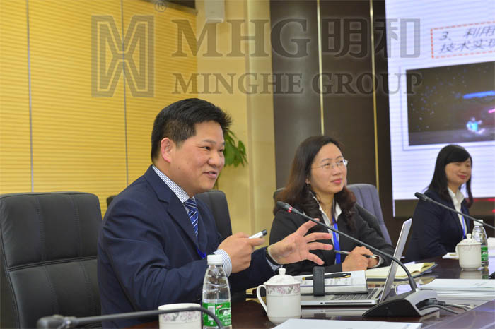 傅董就公司发展及规划进行详细汇报